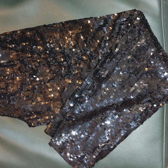 Black tie dressy elegant jacket/pant set - Picture 6 of 13